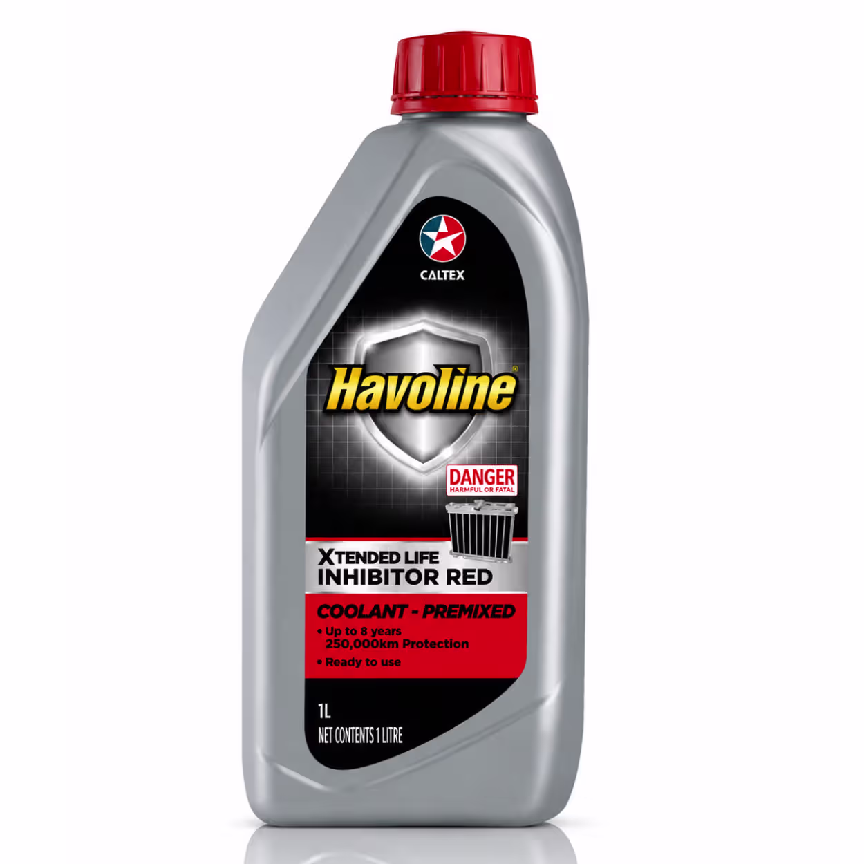 CALTEX HAVOLINE XLI PREMIXED COOLANT RED 1L